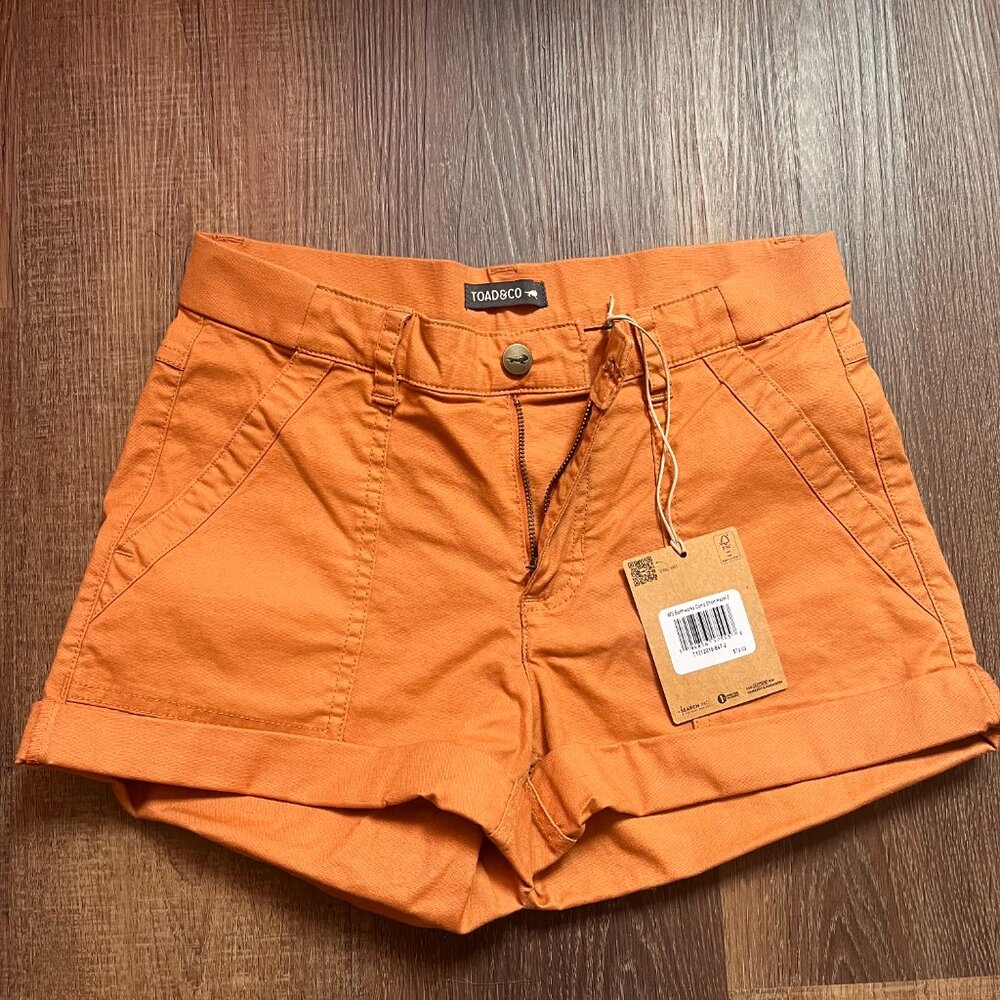 NWT Toad&Co Earthworks Camp Short